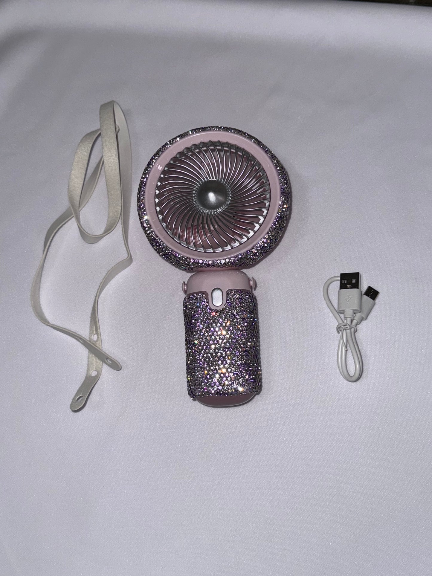 Bling Bling Pink Fan