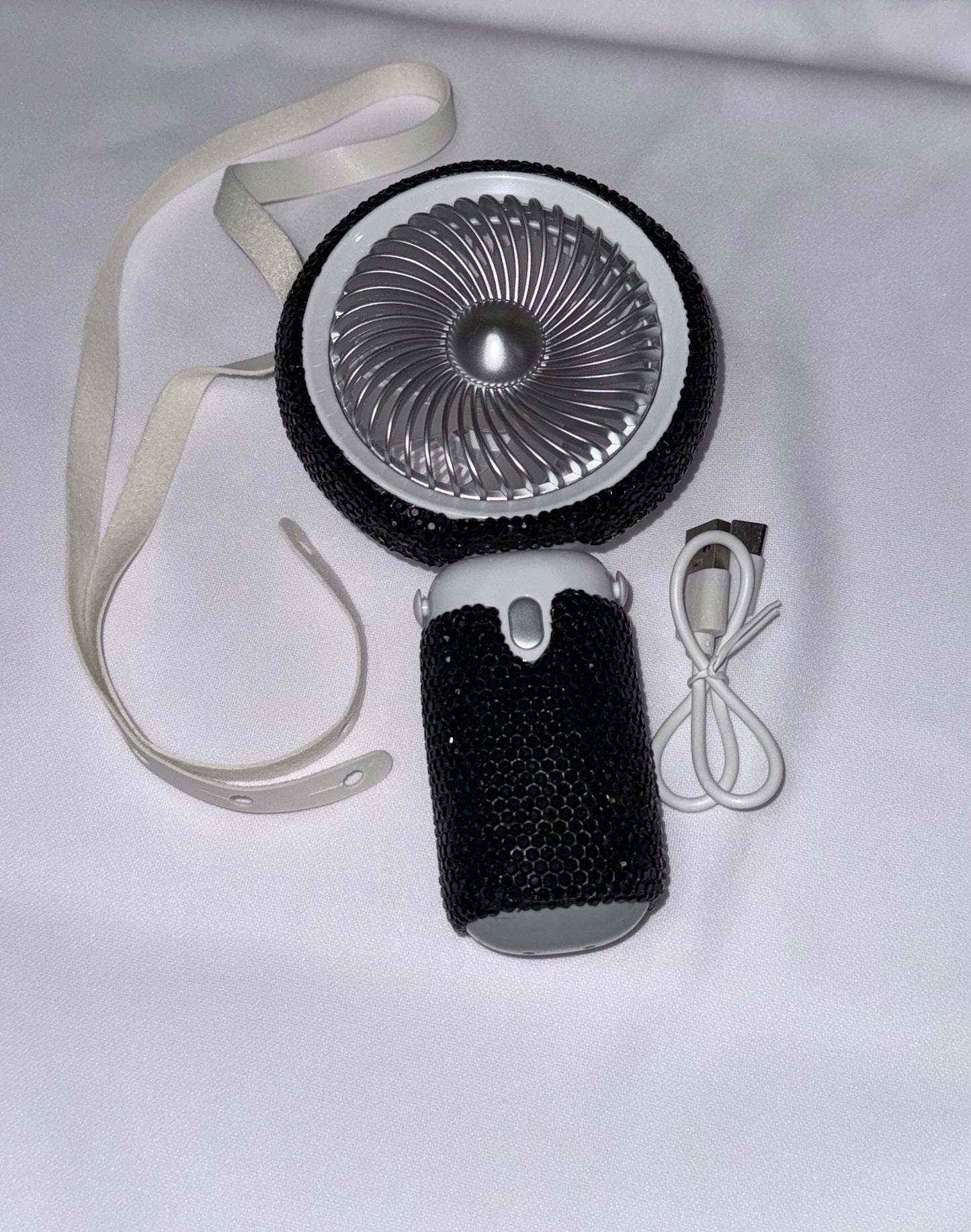 Bling Bling Black Fan